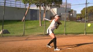Reyna Carranco Batting Skills Front Angle