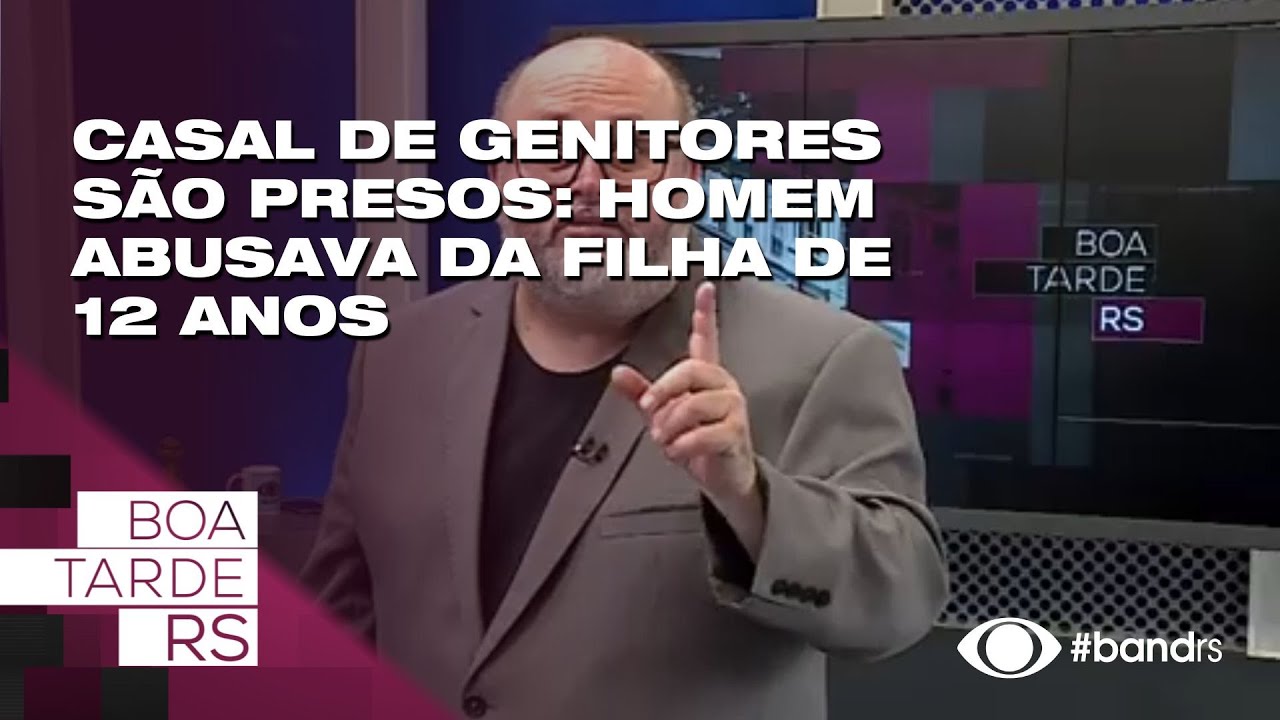 Casal de genitores são presos: homem abusava da filha de 12 anos
