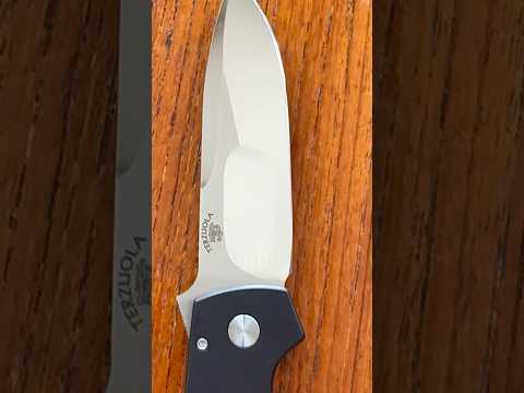 Protech Terzuola Custom ATCF with Mike Irie mirror polish compound grind  