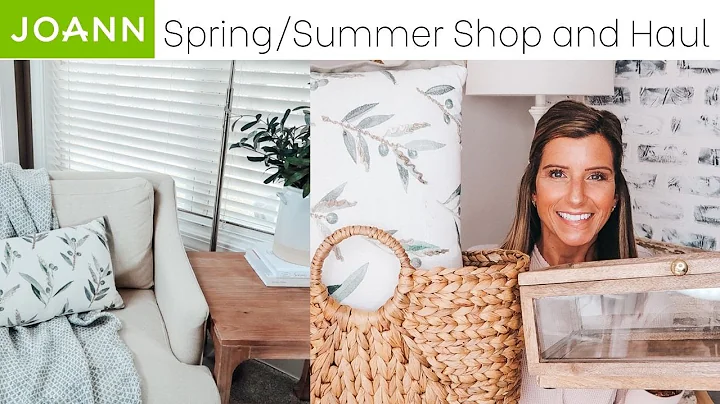 JOANN'S SPRING AND SUMMER SHOP WITH ME AND HAUL | ...