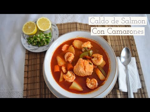 Video: Cómo Cocinar Sopa De Salmón Y Camarones En El Microondas