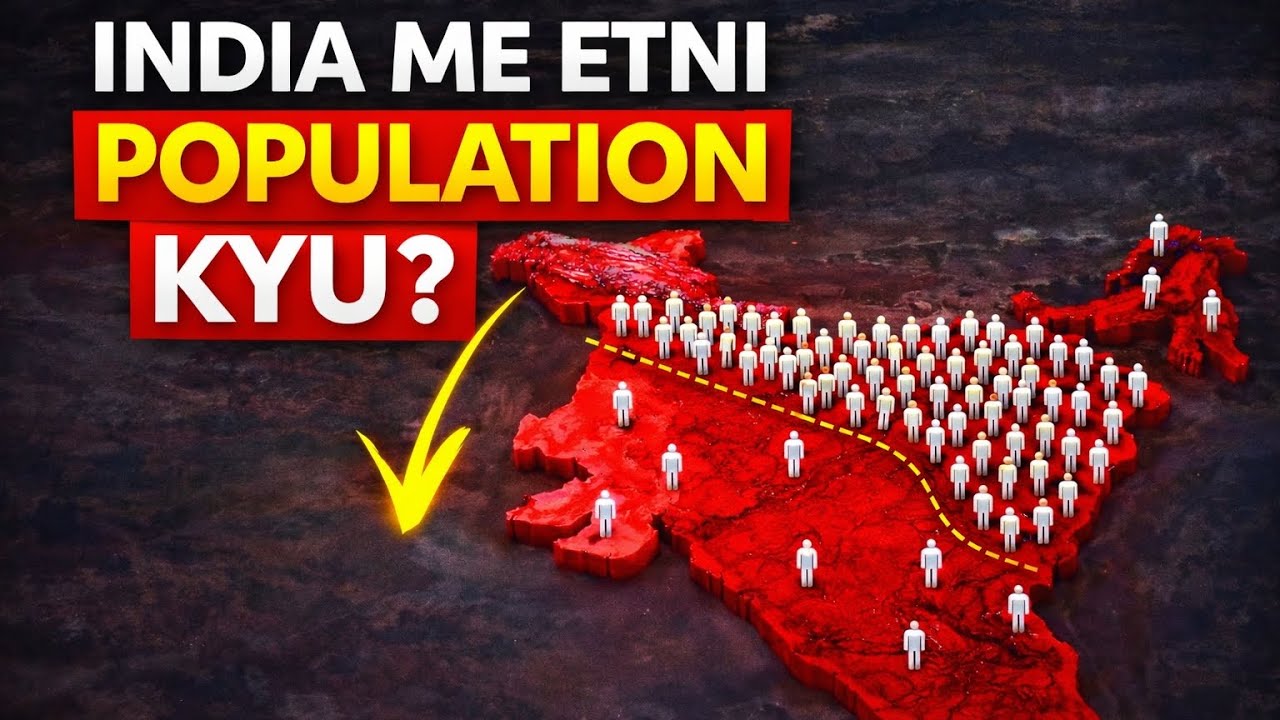 India Ki Population इतनी Kyu | Why Does India Has So Many People? | Yuvraj Bhere 