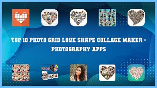 Top 10 Photo Grid Love Shape Collage Maker Android Appse maker screenshot 4