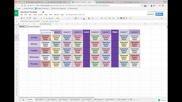 Markbook using Google Sheets
