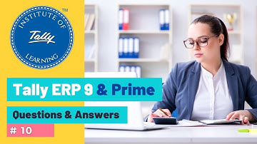 Tally ERP 9 Question & Answer in English || Tally Quiz 4 | Anil Computers Udaipur