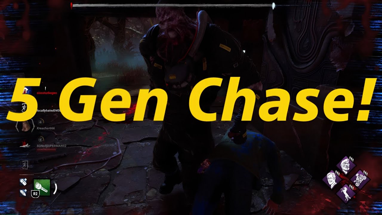 5 Gen CHASE with Nemesis! - Dead by Daylight - YouTube