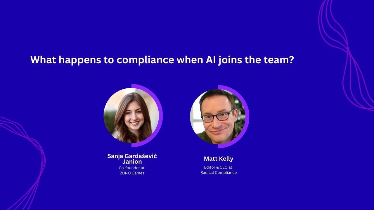 What Happens to Compliance When AI Joins the Team?