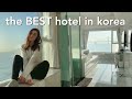 i visited the MOST aesthetic hotel in korea! 광안리 HOTEL 1