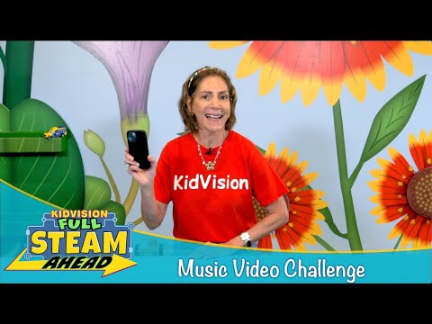 Music Video Challenge with TECHNOLOGY (3-minute) | KidVision Full STEAM Ahead