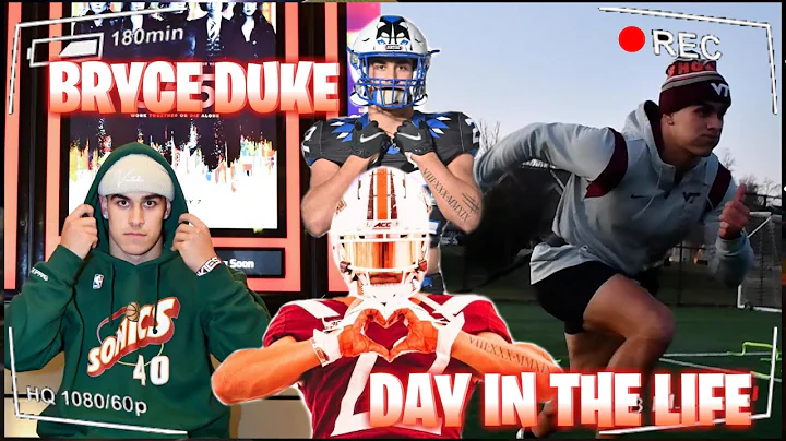 Virginia Tech Commit  | Bryce Duke | Day In The Li...