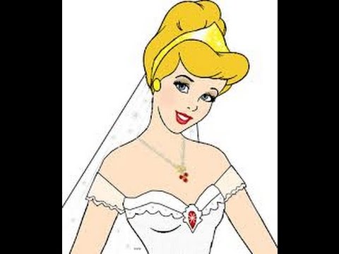  How to draw  walt disney Cinderella  Easy step by step 