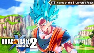 Dragon Ball Xenoverse 2 - DLC 18 Parallel Quest 176 Havoc at the 3-Universe Feast (Ultimate Finish)