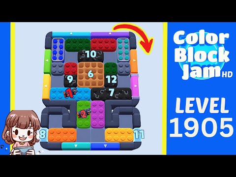 Color Block Jam Level 1905 walkthrough video preview