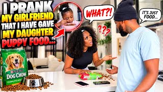 Puppy Food Prank On Girlfriend 😭