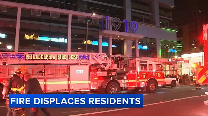 Hundreds displaced after fire in Center City Philadelphia high-rise