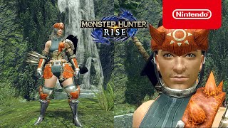 Monster Hunter Rise - Black Belt Armor & Defender Weapons Update - Nintendo Switch
