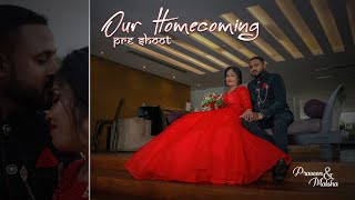 Malsha & Praween Homecoming Day  - Pre Shoot - Creative Space Studio's