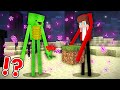 Jj and mikey became enderman in minecraft  maizen nico cash smirky cloudy