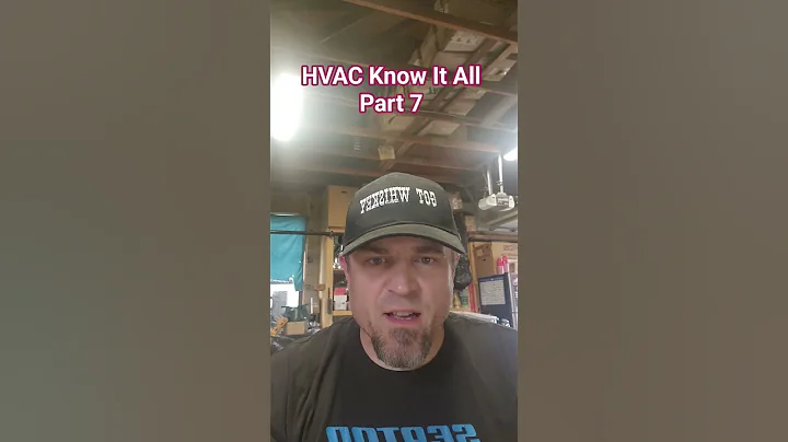 HVAC Know It All Part 7. #hvac #hvactraining