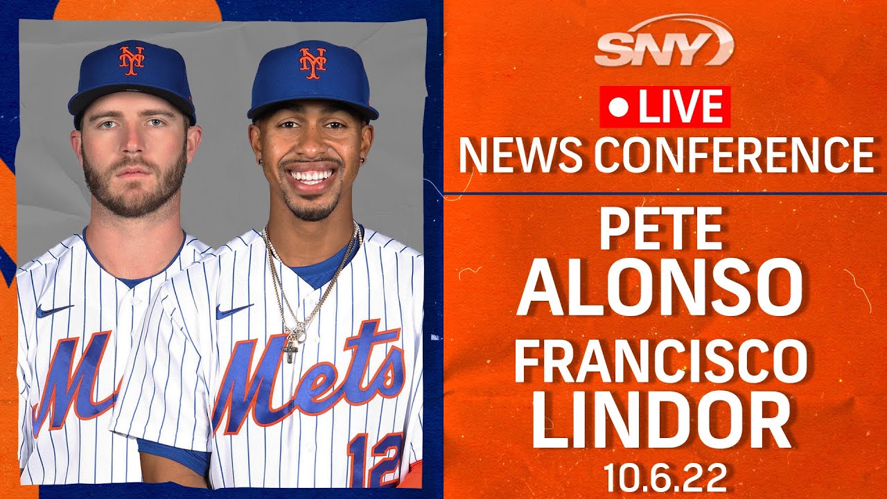 Francisco Lindor, Pete Alonso on how excited they are for the Citi Field  crowd in the playoffs