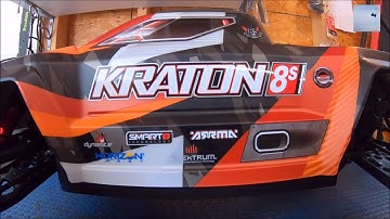 NEW! 1/5 scale ARRMA KRATON 8S! -First glance and STOCK beat down -with geared up teaser!