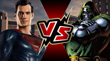 Who is stronger Dr Doom or Superman?