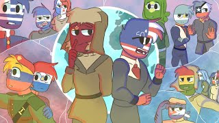 -Sweet dreams meme Remake-Countryhumans LatinoAmerica,Usa and Urss