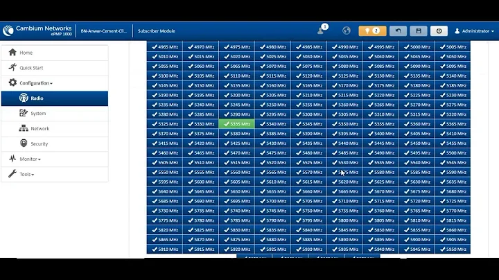 How to configure point to point link by Cambium ePMP Force 200