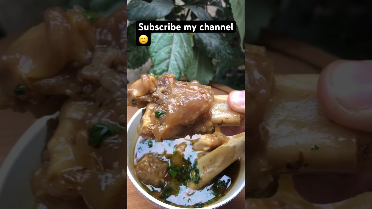 Tender Mutton paya recipe in pressure cooker   