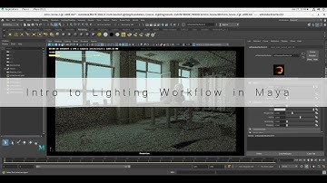 🎬 Overview of Maya Lighting UI | Intro to Lighting Workflow in Autodesk Maya