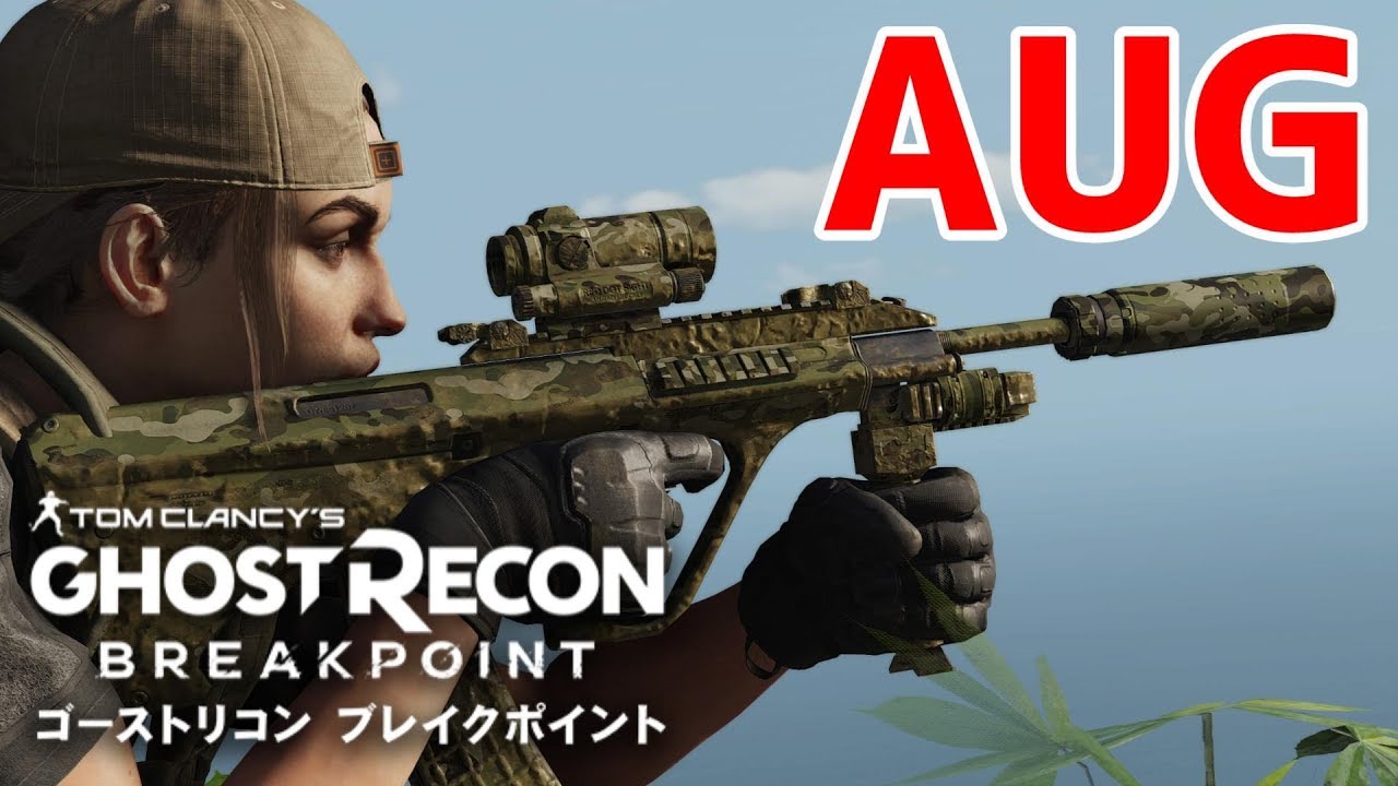 抜群の命中精度”AUG”設計図 ゴーストリコンブレイクポイント