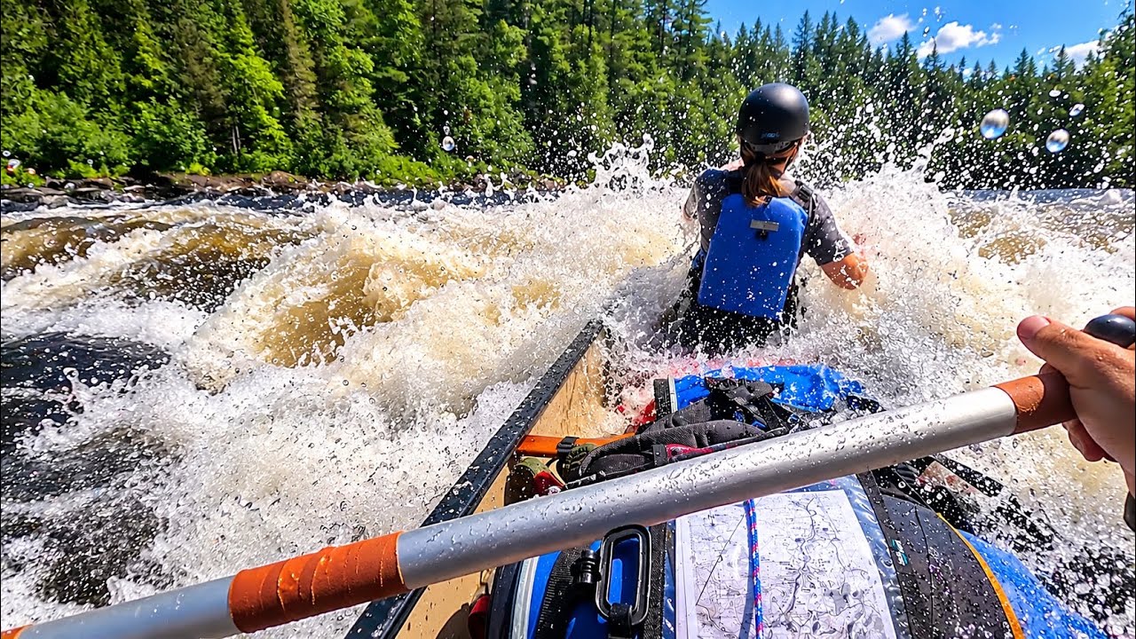 25 KM, DES PORTAGES ET UNE SURPRISE! 😂Rivière Dumoine (5 de 6 )