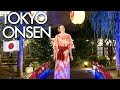 OUR JAPANESE ONSEN EXPERIENCE | We bare all in Tokyo! Japan Travel Vlog