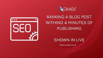Ranking a blog post within 4 minutes of publishing using KGR (Keyword Golden Ratio)