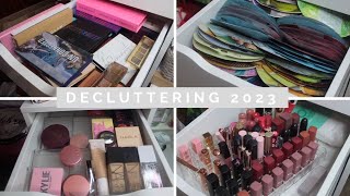 DECLUTTERING 2023 | Makeup, Skincare....