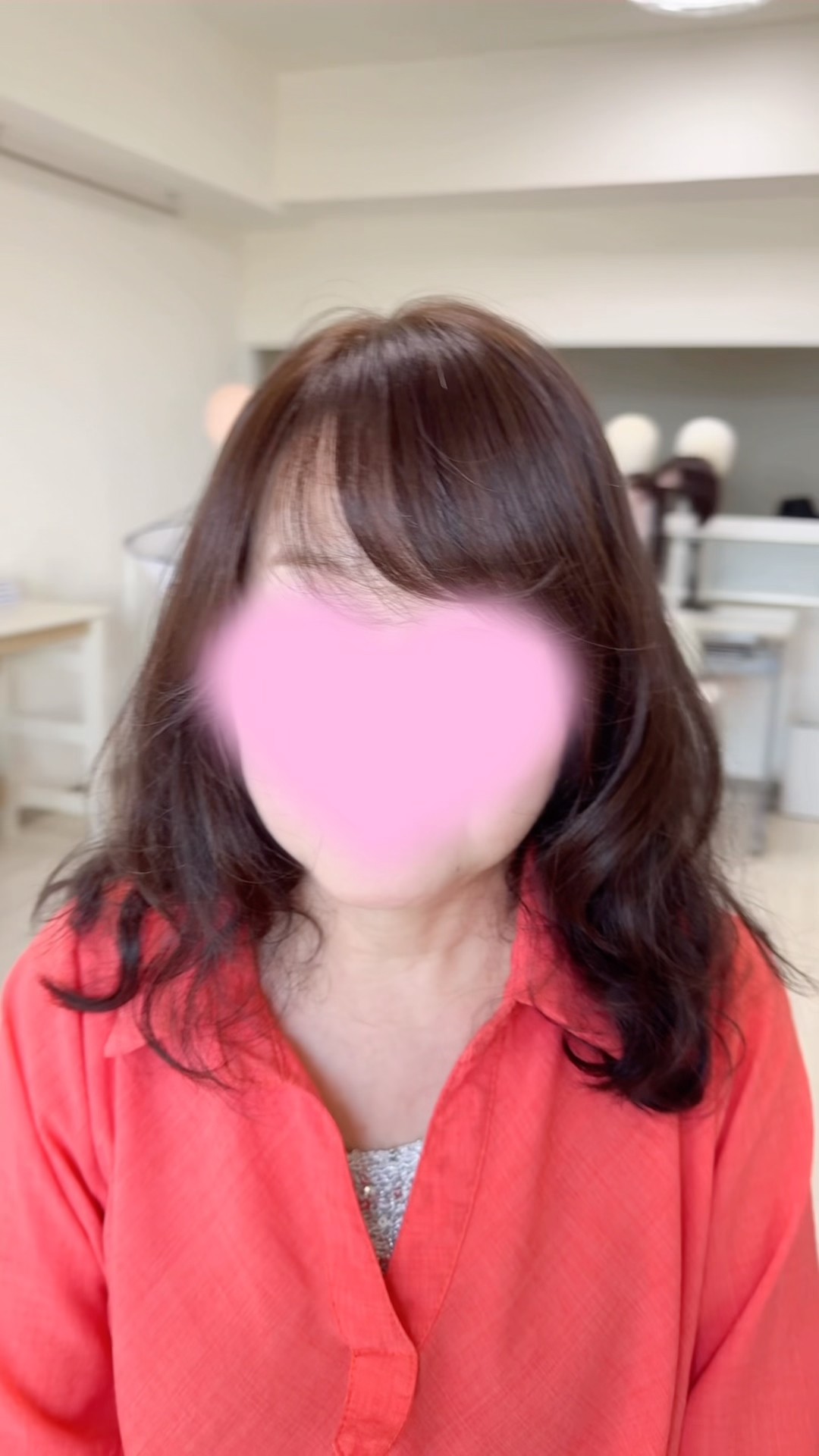 百合子ウィッグ おにぎり前髪ウィッグ 50代 ウィッグ ヘアピース 薄毛