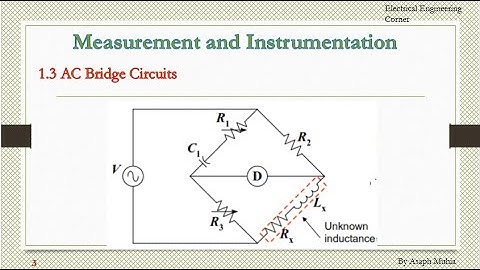 AC Bridge Circuits