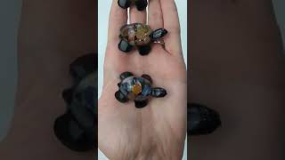 Opale en forme de tortue - percé