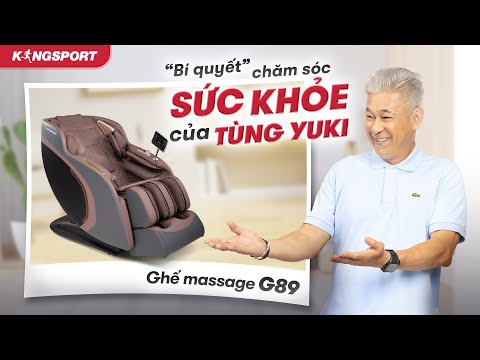 Giới thiệu ghế Massage Kingsport G89