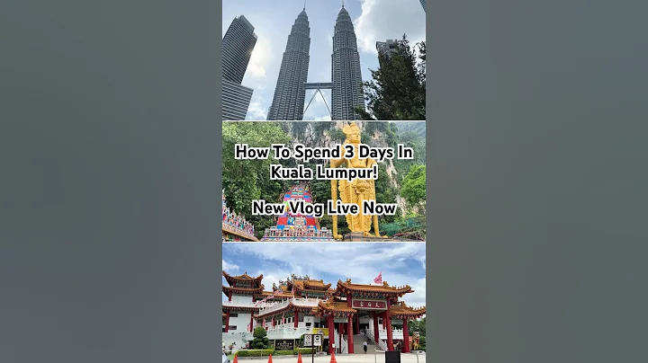 How to spend 3 days in Kuala Lumpur vlog is live! 🎥 Top travel tips for things to do in Malaysia!