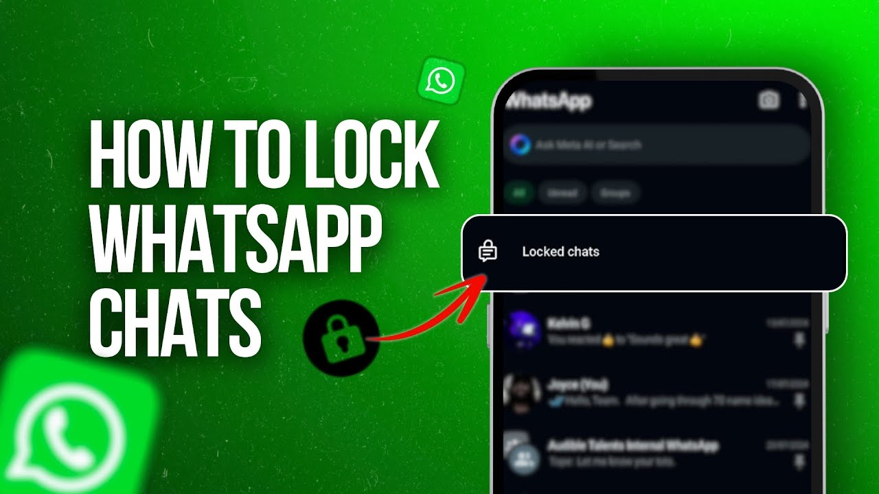 How to Lock and Unlock WhatsApp Chats in 2024