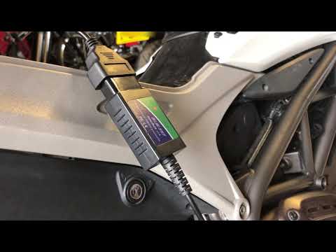Ducati Diagnostics on a Hypermotard 821 using our BMDiag V1.4 FTDI Interface and 4 pin adapter cable