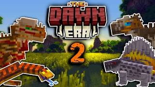🟠THE DAWN ERA 2 MOD MINECRAFT 1.20.1🦎 - ¡DIMETRODON!