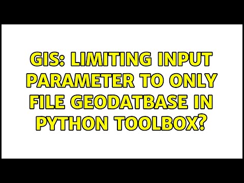 GIS: Limiting Input