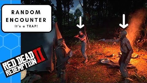 Red Dead Redemption 2 Random Encounter Stranger pretends to be sick...it