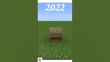 Minecraft Gui In 2022 Vs 2069 | #short #minecraft #ytshorts |