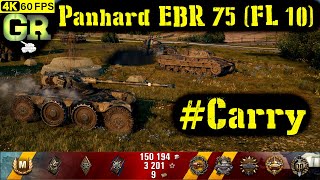 World of Tanks Panhard EBR 75 (FL 10) Replay - 7 Kills 4.8K DMG(Patch 1.4.0)