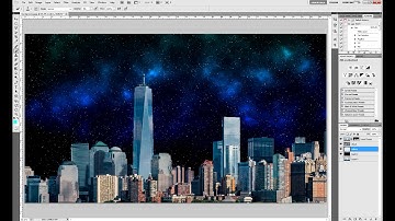Photoshop Tutorial #1: How to Transform a Daytime Landscape into a Moonlit, Starry Night