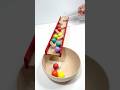 Satisfying Wood Balls on a Wood Haba Slope #marblerun #reverse