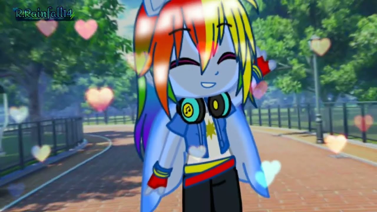 Cheerleader MLP gacha Gacha Club SoarinDash YouTube